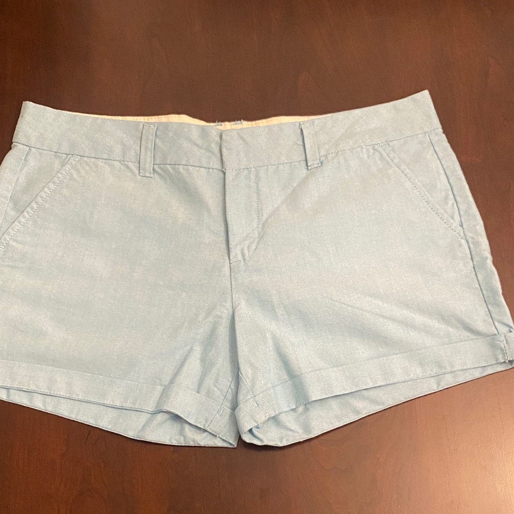 U.S. Polo Assn. Sky Blue High Waist Women's Shorts